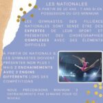 les compétition de gymnastique rythmique en niveau national